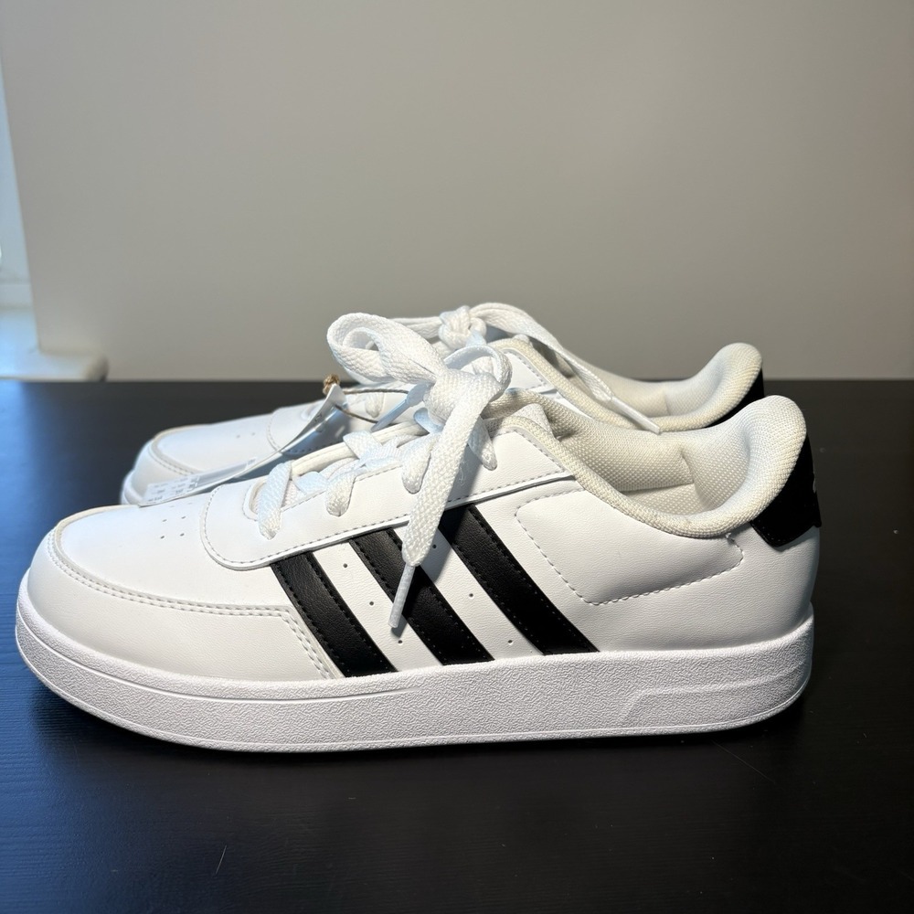 Adidas Men's Breaknet 2.0 Shoes HP9426 Low Top Sneakers White Size 6 New